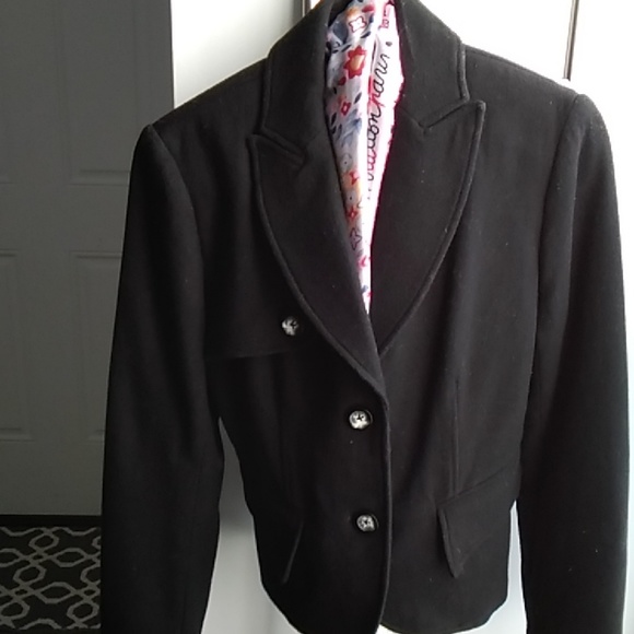 💯% Wool 🌟Cropped🌟 Blazer - Picture 6 of 13